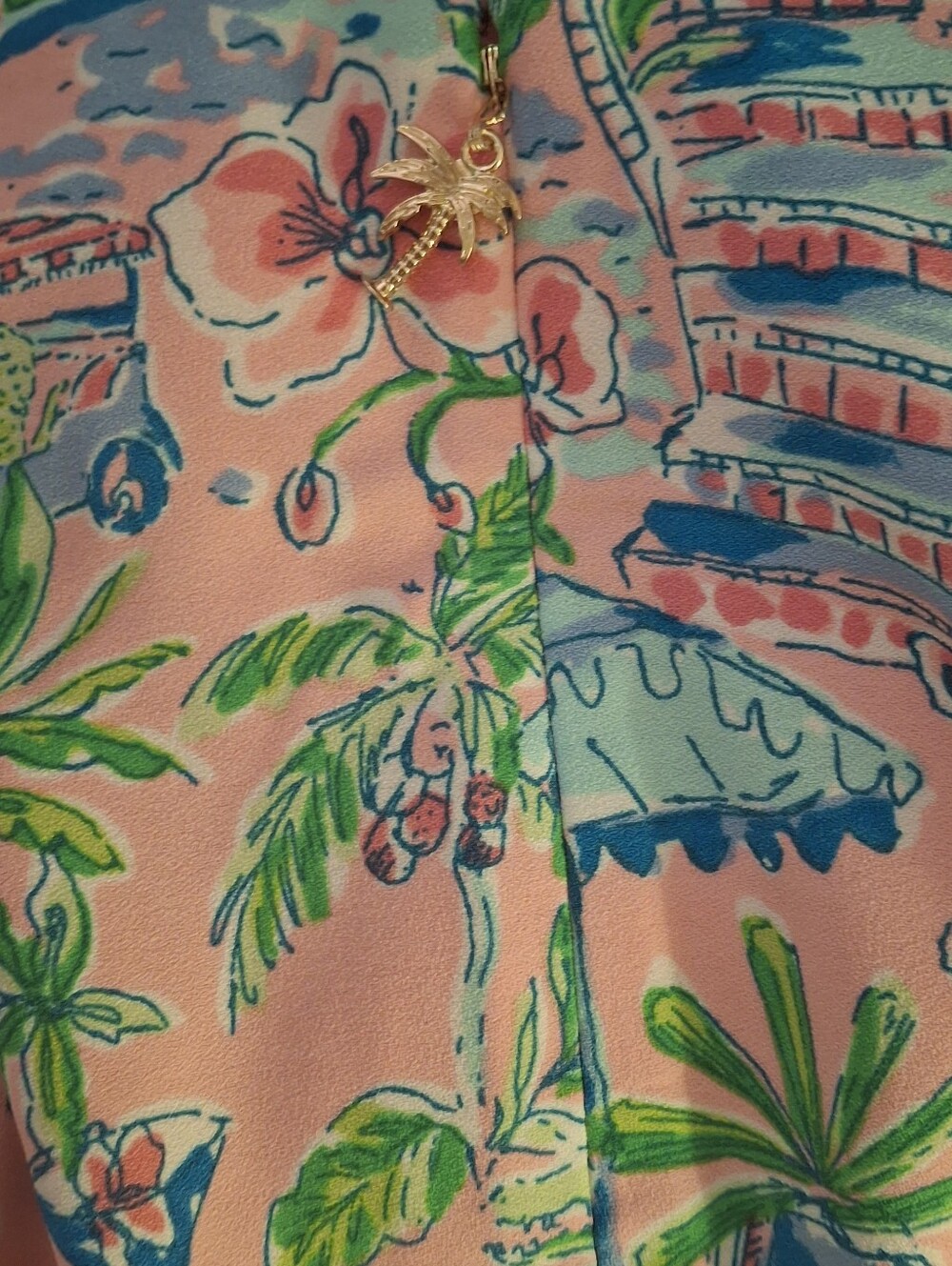 Lilly Pulitzer Sunny Dee Caroline Sleeveless Top & Polyanna Palazzo Set - Picture 10 of 15